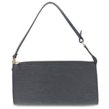 Sort Epi læder Pochette Accessoires taske fra brand: LOUIS VUITTON - We Do Vintage