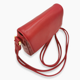 Rød vintage CC crossbody taske fra brand: CHANEL - We Do Vintage