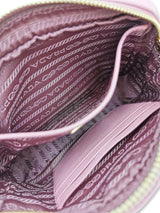 Lyserød Saffiano camara bag taske fra brand: PRADA - We Do Vintage