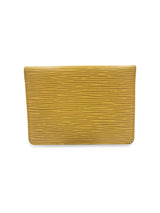 Gul Epi læder kortholder taske fra brand: LOUIS VUITTON - We Do Vintage