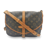 Monogram Canvas Saumur 30 taske fra brand: LOUIS VUITTON - We Do Vintage