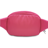 Fuxia pink nylon bæltetaske taske fra brand: PRADA - We Do Vintage