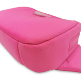Fuxia pink nylon bæltetaske taske fra brand: PRADA - We Do Vintage