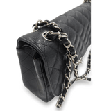 Sort caviar jumbo Classic double flap taske fra brand: CHANEL - We Do Vintage