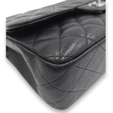 Sort caviar jumbo Classic double flap taske fra brand: CHANEL - We Do Vintage