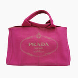 Pink Canapa tote medium taske fra brand: PRADA - We Do Vintage
