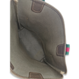 Diamant Canvas tote taske fra brand: GUCCI - We Do Vintage