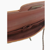 Orange patent east west chocolate bar taske fra brand: CHANEL - We Do Vintage