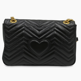 Sort GG Marmont Medium taske fra brand: GUCCI - We Do Vintage