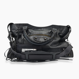 Mørkegrå City bag taske fra brand: BALENCIAGA - We Do Vintage