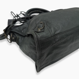Mørkegrå City bag taske fra brand: BALENCIAGA - We Do Vintage