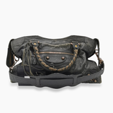 Grå giant hardware City bag taske fra brand: BALENCIAGA - We Do Vintage