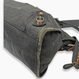 Grå giant hardware City bag taske fra brand: BALENCIAGA - We Do Vintage