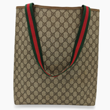 Diamant Canvas tote taske fra brand: GUCCI - We Do Vintage