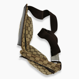 Diamant canvas bælte/crossbodytaske taske fra brand: GUCCI - We Do Vintage