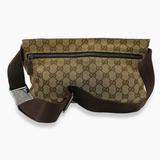 Diamant canvas bælte/crossbodytaske taske fra brand: GUCCI - We Do Vintage