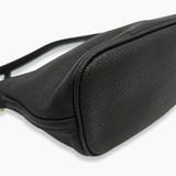 Sort læder boat pochette taske fra brand: GUCCI - We Do Vintage