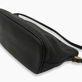 Sort læder boat pochette taske fra brand: GUCCI - We Do Vintage