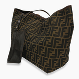 Vintage Zucca Tote taske fra brand: FENDI - We Do Vintage