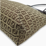 Vintage Zucca Tote taske fra brand: FENDI - We Do Vintage