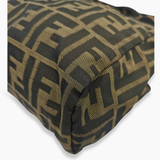 Brun Zucca håndtaske taske fra brand: FENDI - We Do Vintage