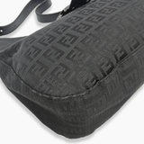 Sort Zucca baguette taske fra brand: FENDI - We Do Vintage