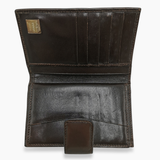 Brun zucca nylon wallet taske fra brand: FENDI - We Do Vintage