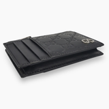 Sort læder kortholder taske fra brand: GUCCI - We Do Vintage