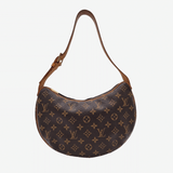 MONOGRAM CANVAS CROISSANT MM