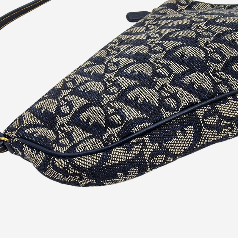 JACQUARD CANVAS SADDLE