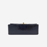 small patent diana flap bag