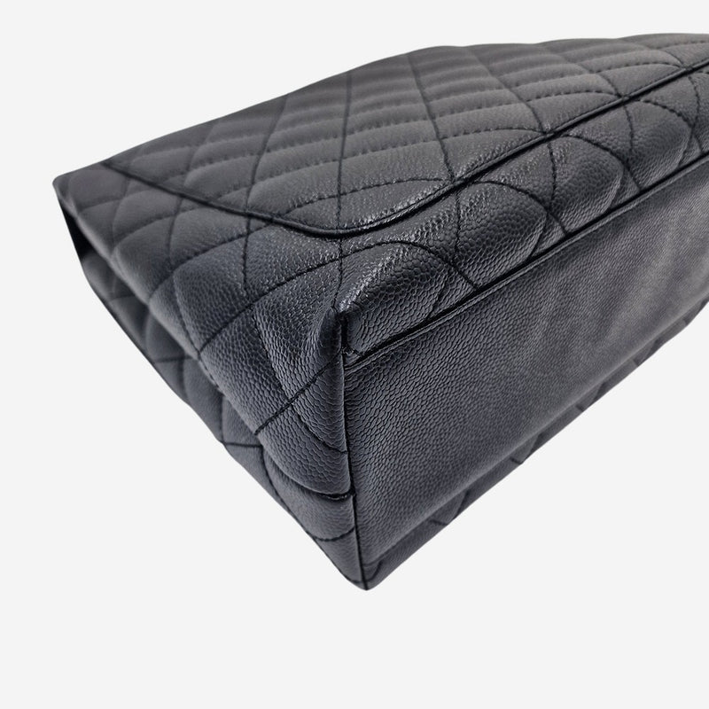 sjælden vintage caviar top handle "kelly"