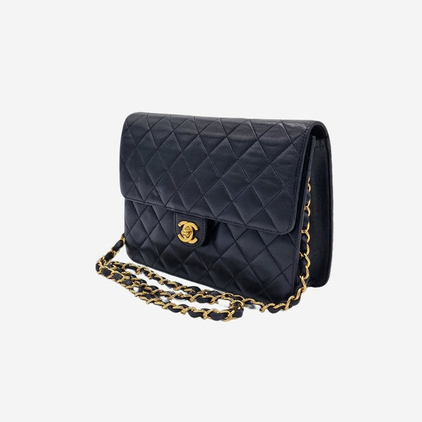 VINTAGE DIAMAND QUILTED FLAP BAG
