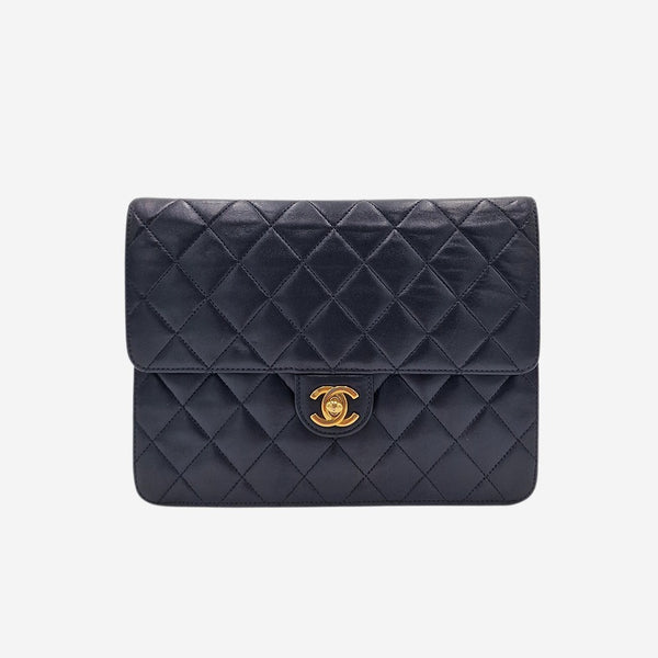 VINTAGE DIAMAND QUILTED FLAP BAG
