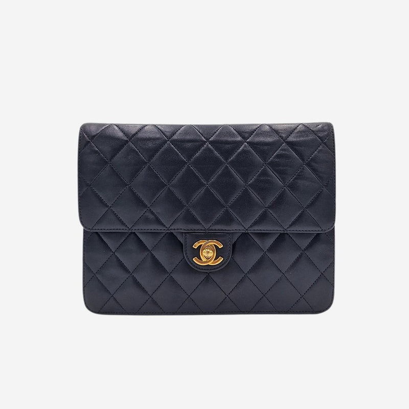 VINTAGE DIAMAND QUILTED FLAP BAG