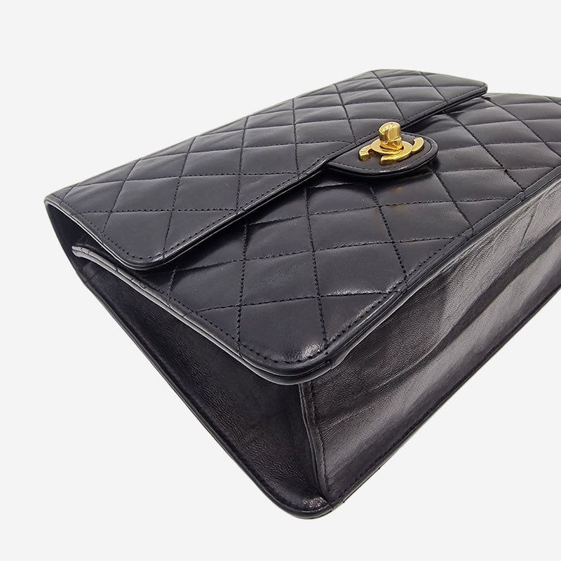 VINTAGE DIAMAND QUILTED FLAP BAG