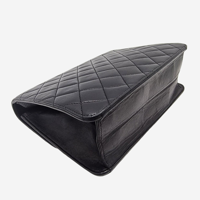VINTAGE DIAMAND QUILTED FLAP BAG