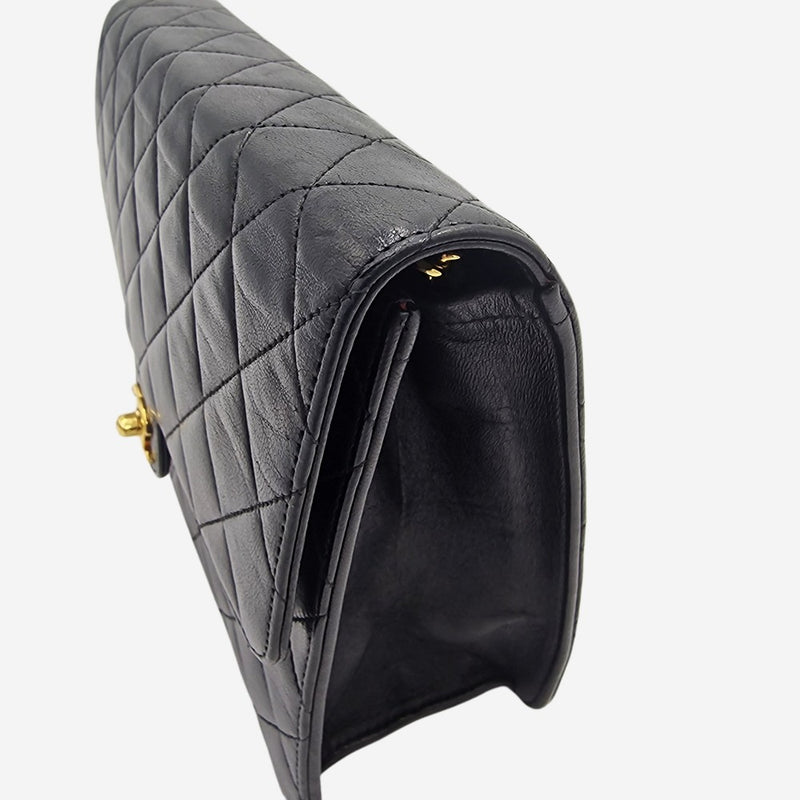VINTAGE DIAMAND QUILTED FLAP BAG