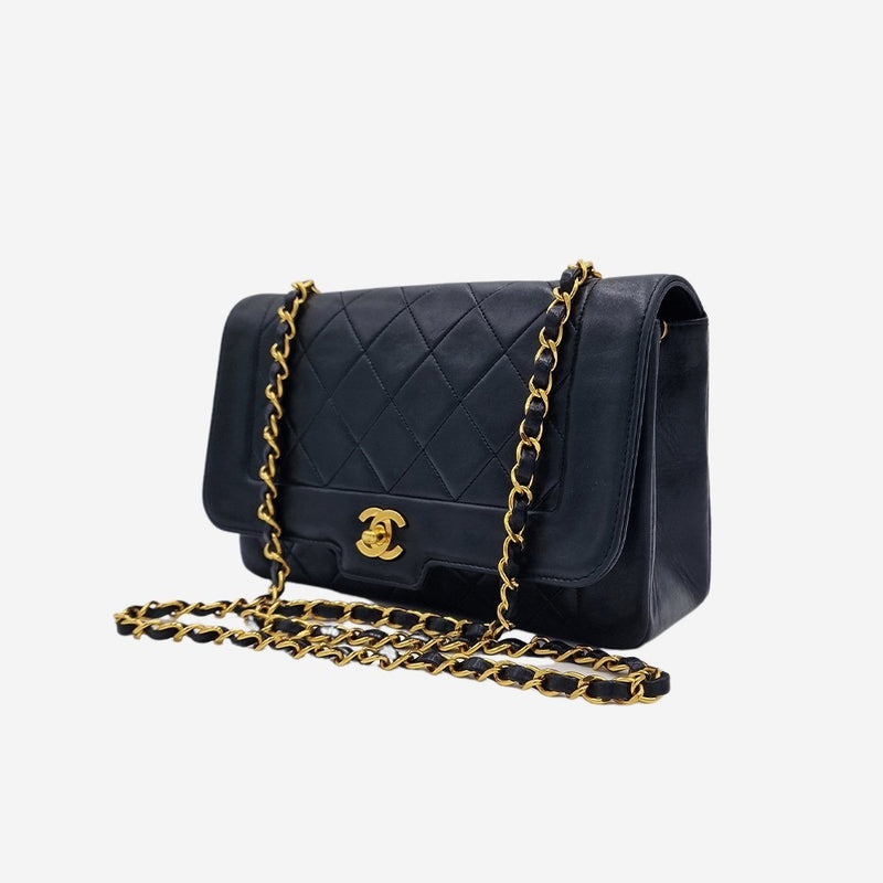 VINTAGE diamant quilted flap bag
