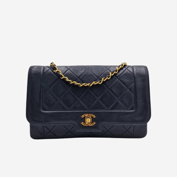 VINTAGE diamant quilted flap bag