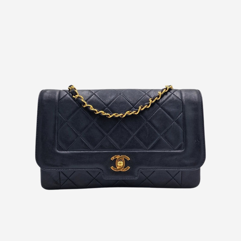 VINTAGE diamant quilted flap bag