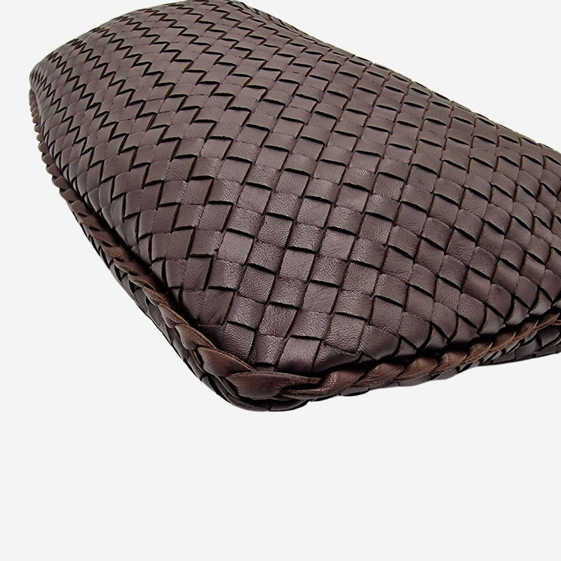 MEDIUM MØRKEBRUN CLASSIC VENETA HOBO