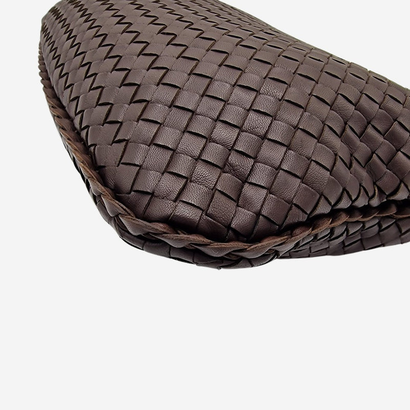 MEDIUM MØRKEBRUN CLASSIC VENETA HOBO