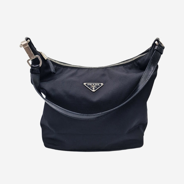 SORT NYLON HOBO