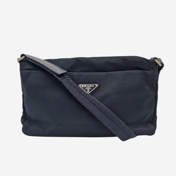 SORT NYLON SKULDER/CROSSBODY