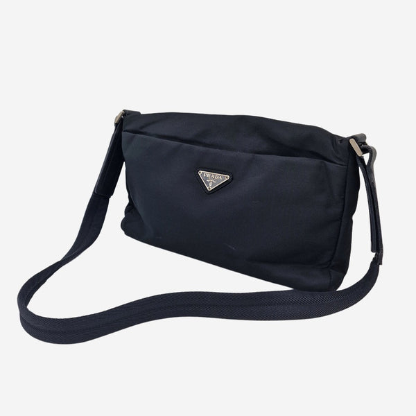 SORT NYLON SKULDER/CROSSBODY