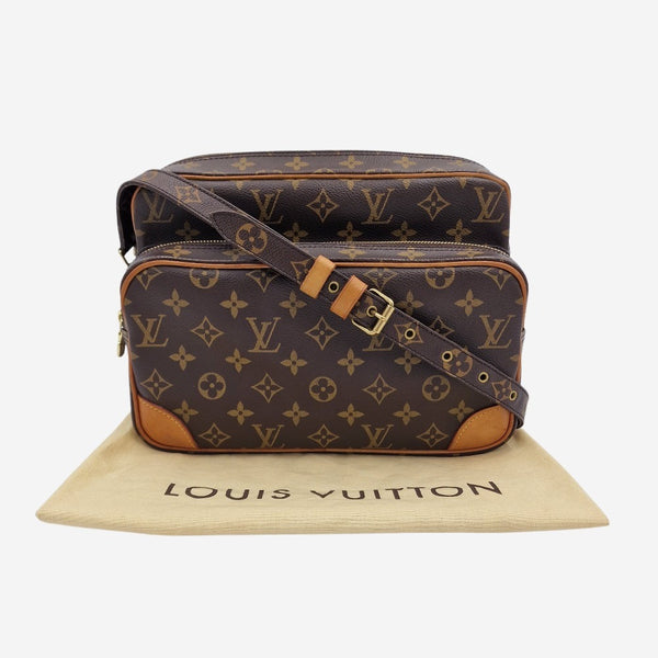 MONOGRAM CANVAS NILE MM