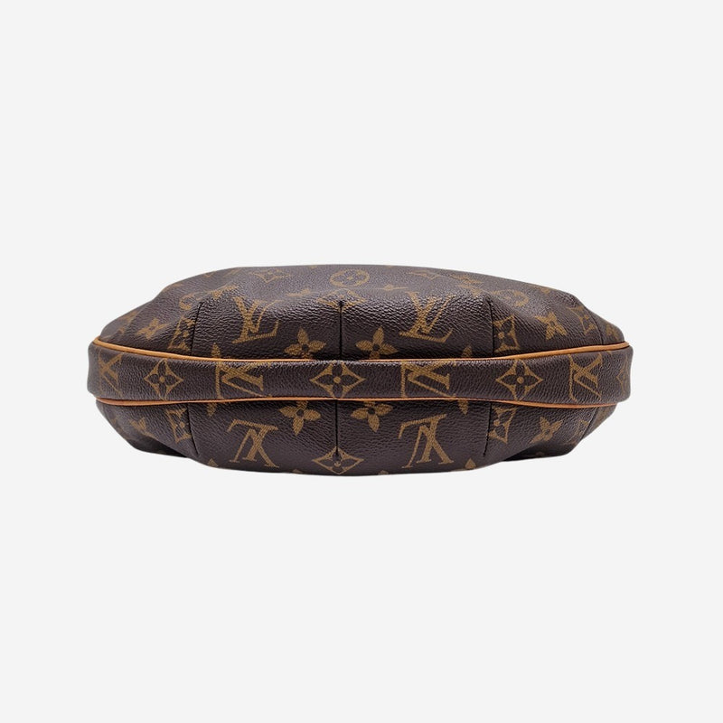 MONOGRAM CANVAS CROISSANT MM