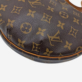 MONOGRAM CANVAS CROISSANT MM