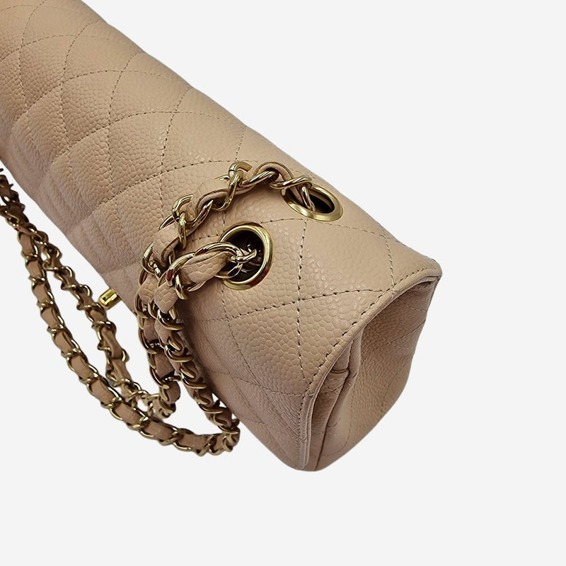 CAVIAR MEDIUM CLASSIC DOUBLE FLAP